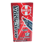 MARCADOR PUNTO GRUESO PERMANENTE SHELY C.ROJO